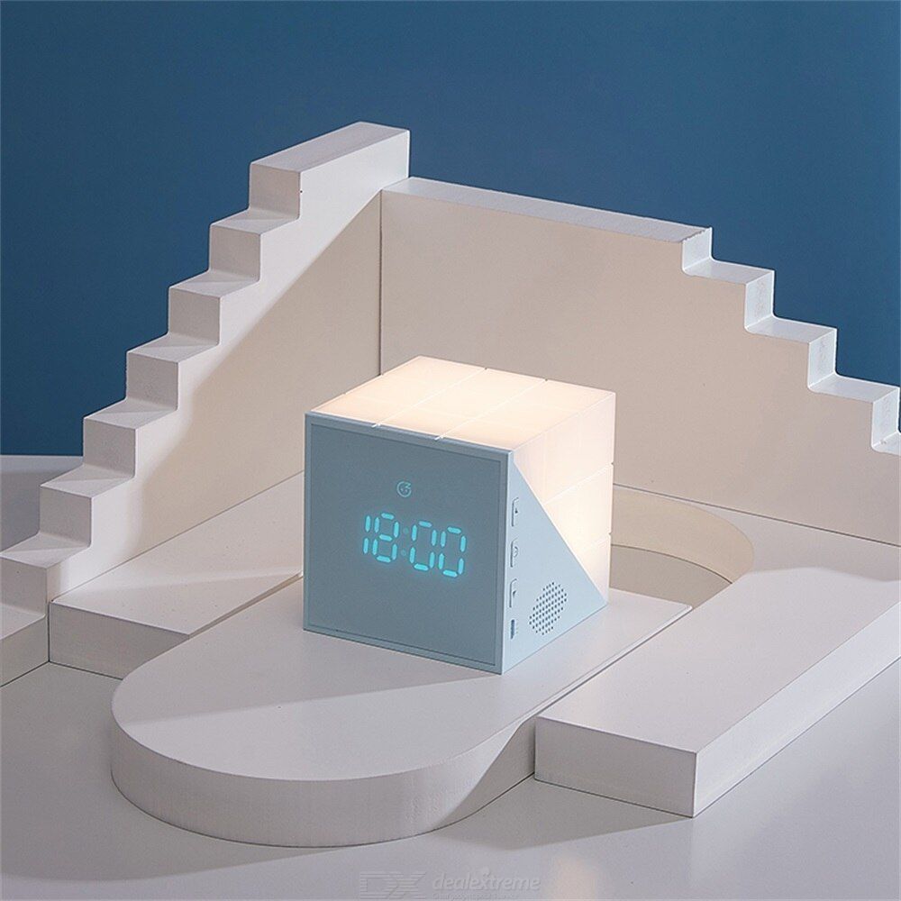 Magic Cube Alarm Clock Night Light – marvinsemporium