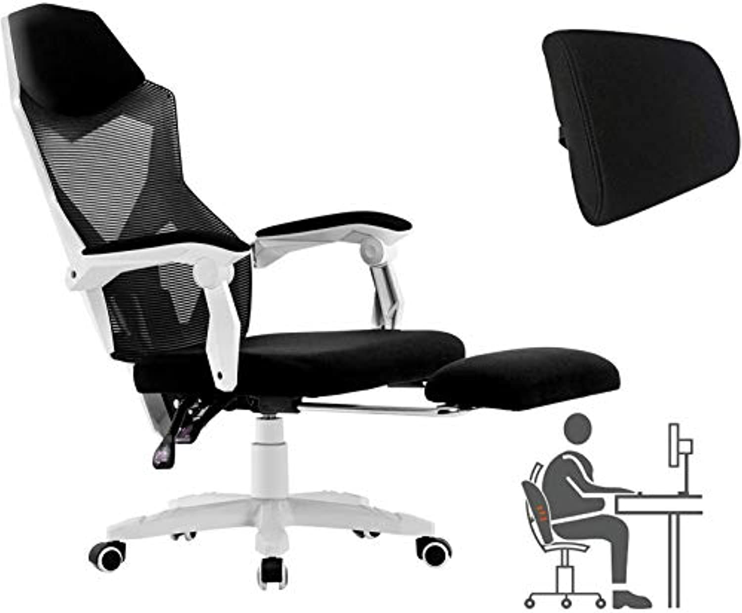 Ergonomic Office Chair High Back Desk Chair Recliner Chair with