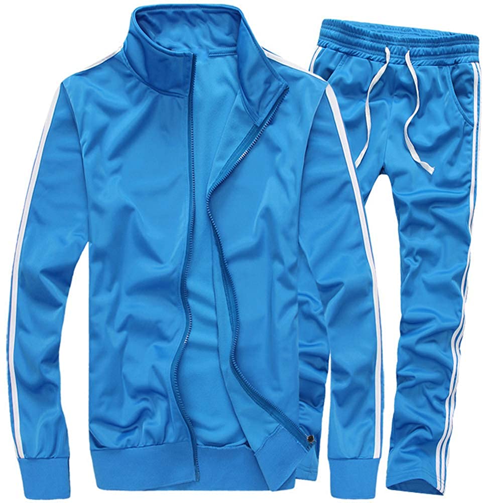 MACHLAB Men's Activewear Full Zip Warm Tracksuit – marvinsemporium